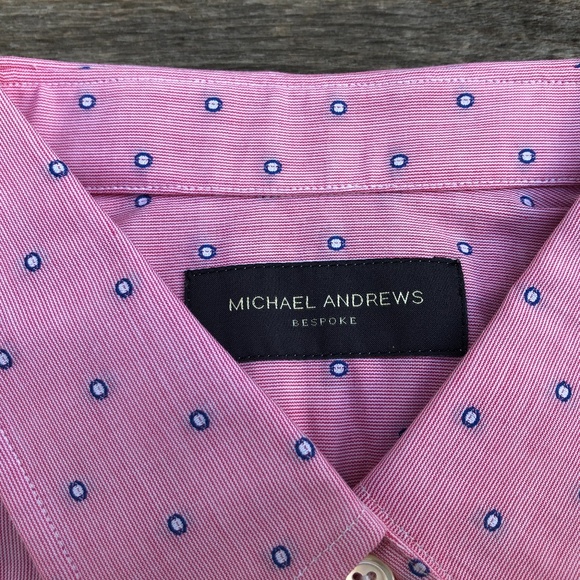 Michael Andrews Bespoke Short Sleeve shirt - Picture 2 of 4